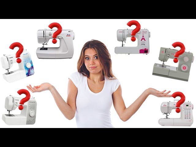 Как выбрать швейную машину смотреть онлайн