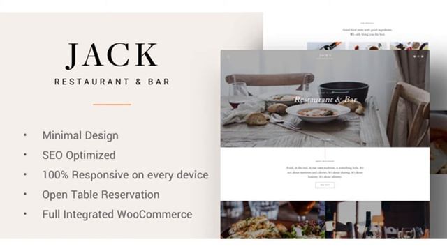 Jack - Restaurant WordPress Theme | Themeforest Website Templates and Themes смотреть онлайн