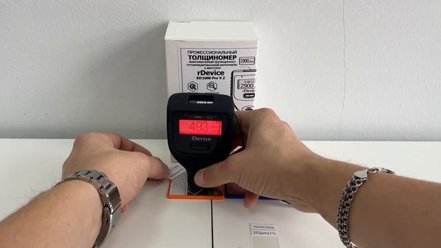 Обзор толщиномера RDevice RD1000Pro V2