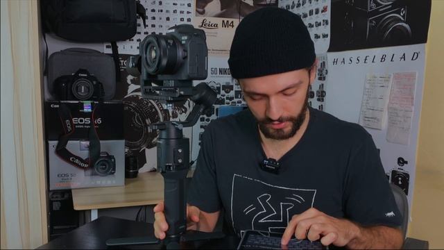 Лучший стабилизатор для Canon r6, Canon r5 | Трехосевой стаб | Электронный стедикам | Гимбл для r6 смотреть онлайн