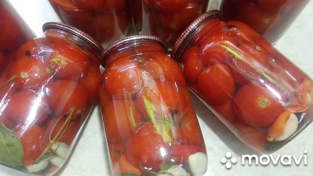 ВКУСНЕЙШИЕ МАРИНОВАННЫЕ ПОМИДОРЫ смотреть онлайн