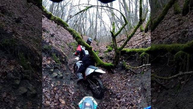 Эндуро зимой в Крыму #endurogirl #enduroCrimea #crimea #enduro смотреть онлайн
