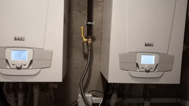 Настройка Каскада Котлов с панели QAA75 Baxi смотреть онлайн