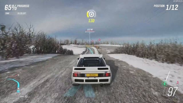 Forza Horizon 4: White Horse Hill Trail - Ford RS200 Evolution '85 смотреть онлайн
