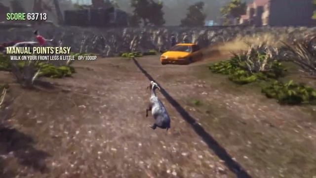 Паркур в Goat Simulator смотреть онлайн