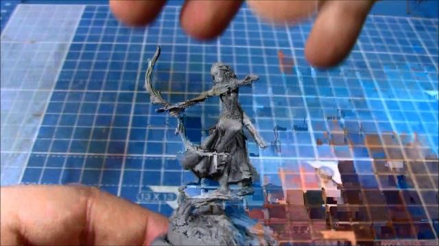 Mini Painting Part 5 - Zenithal Highlighting