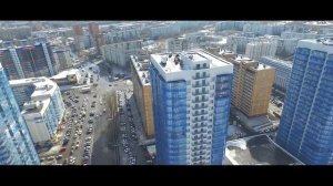 Аэросъемка в Красноярске   город с высоты, красивые виды