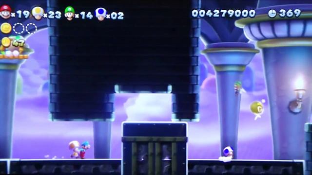 New Super Mario Bros. U Multiplayer (Part 56): Metronome Mashers смотреть онлайн