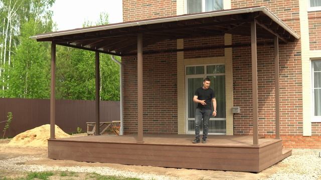 ТЕРРАСА СВОИМИ РУКАМИ | Терраса из ДПК. Как построить надежную террасу? смотреть онлайн