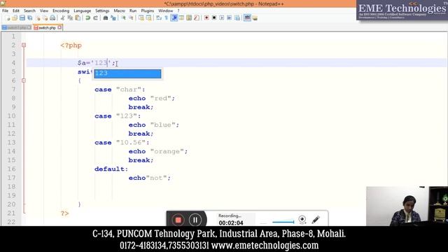 How to Use Switch Statement in PHP смотреть онлайн