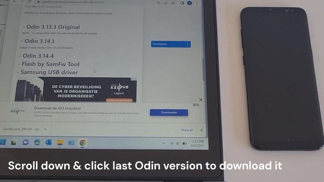 How to flash Samsung Galaxy S8 firmware | Install new stock ROM Android 9 with Odin | Model: SM950F смотреть онлайн
