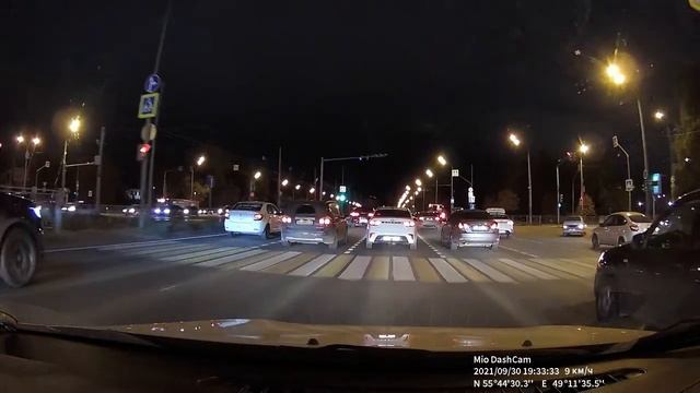 Ночная съемка Mio Mivue C430 смотреть онлайн