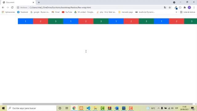 43 - Flex Wrap - Curso aprende Bootstrap 5 desde cero смотреть онлайн