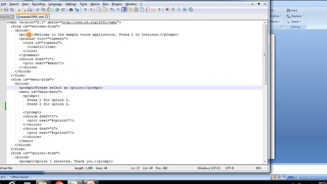 VXML Tutorials #5 - #Vxml tag/Element смотреть онлайн