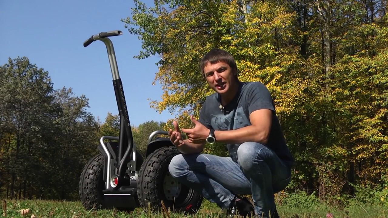 Обзор Segway X2 и Segway I2. Внедорожный тест-драйв