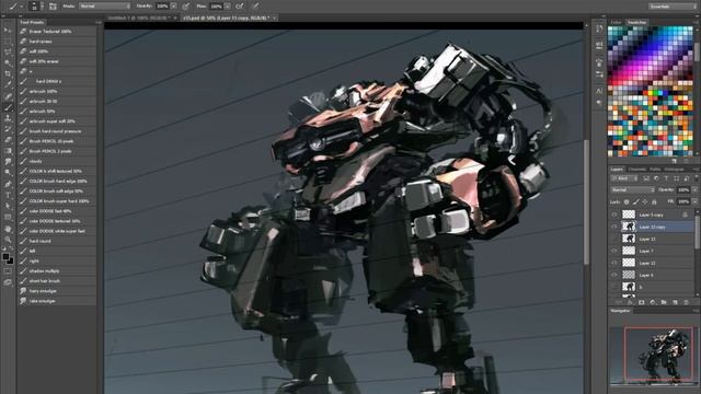 50x Timelapse Robot Sketch 35 смотреть онлайн