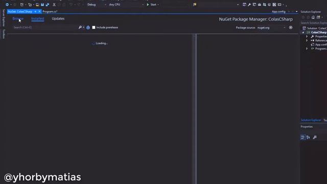 agregando paquetes de nuget Azure Storage visual studio windows смотреть онлайн
