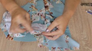 Фигурная планка горловины / Туториал по шитью