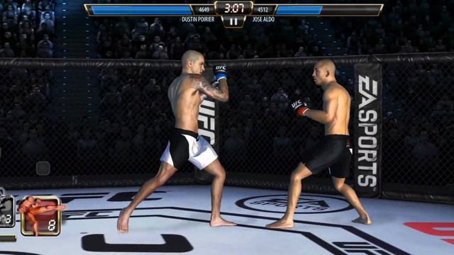 UFC MOBILE. Прохождение карьеры DUSTIN POIRIER. 91 бой смотреть онлайн