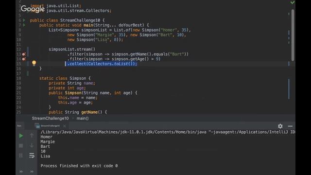 Java Challengers #20 - Streams, filter, findFirst смотреть онлайн