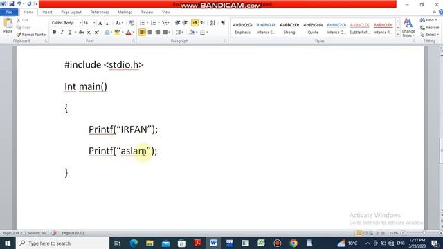 Write a program that shows first name in UPPERCASE and second name in lowercase| Activity2.2 | Irfa смотреть онлайн
