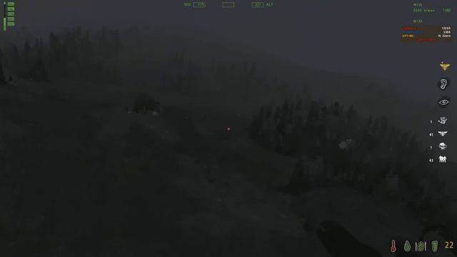 Arma 2 ОА Dayz Epoch: Работа миниганом с вертолета. PVP смотреть онлайн