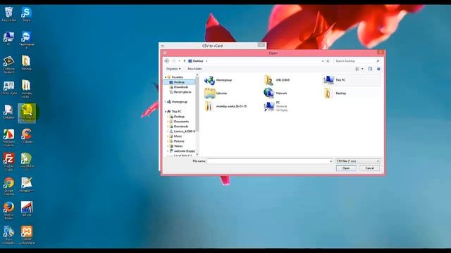 Convert csv to vcf and import to Phone Book смотреть онлайн