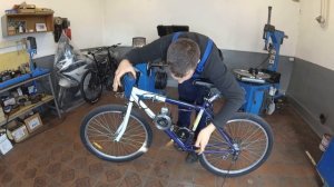 Самодельный двигатель на велосипед ! ( ДВС )