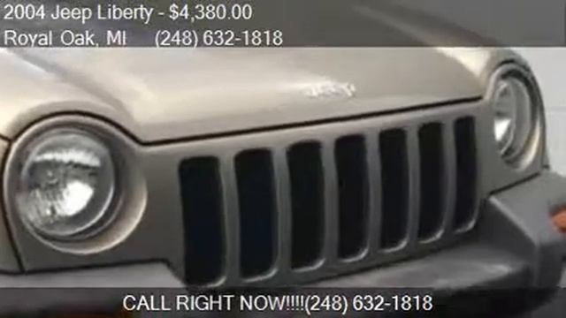 2004 Jeep Liberty Sport 4dr 4WD SUV For Sale In Royal Oak, M