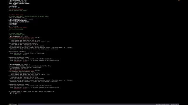 04. Breaking up commits — 3/4 смотреть онлайн