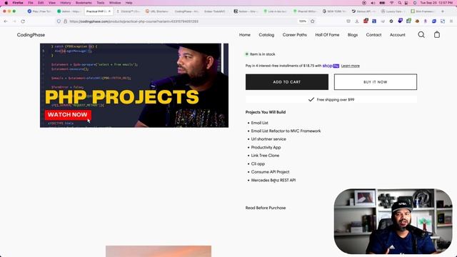 Practical PHP Projects to get hired as a Back End Developer смотреть онлайн