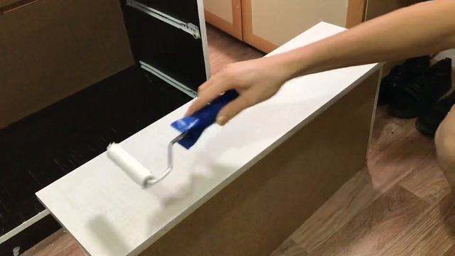 Как и Чем перекрасить мебель?! Советы для ровной покраски/Уют в комнату за банку краски смотреть онлайн