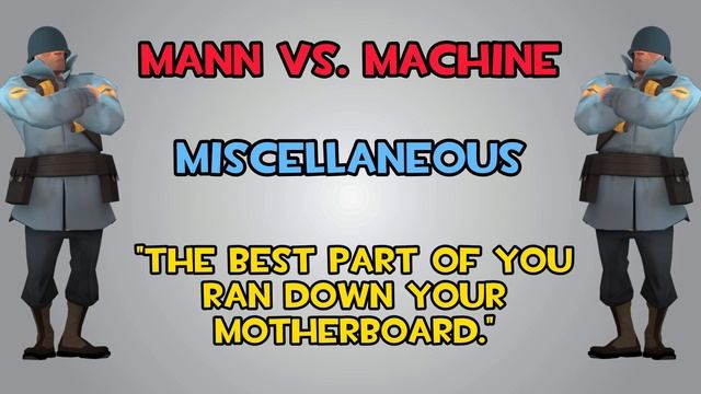 Team Fortress 2 Soldier Voice Lines смотреть онлайн