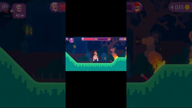 Бомж рулет в игрушке Bowmasters смотреть онлайн