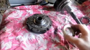 Заменяем обгонную муфту скользящим подшипником cf-moto x5,x6