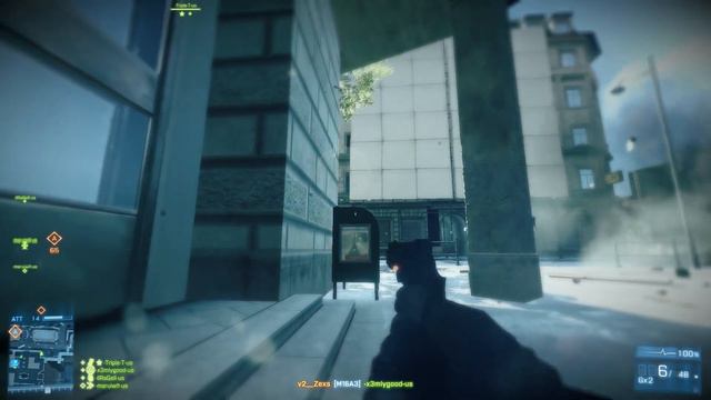 Battlefield 3 Match: -US- vs. V2 | CGL 4v4 Squad Rush Tournament смотреть онлайн
