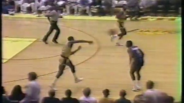 1988 NBA Finals Detroit Pistons versus Los Angeles Lakers game 6