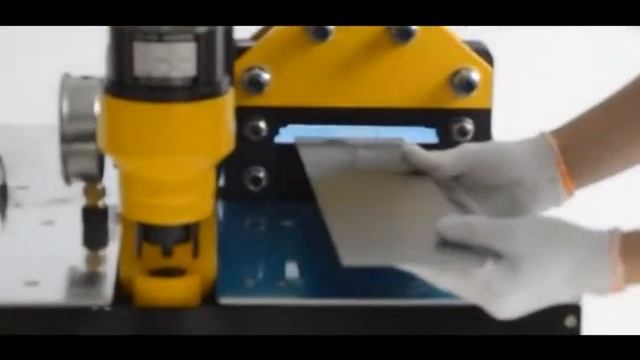 Portable Busbar Bending Machine (30 TONS!) смотреть онлайн