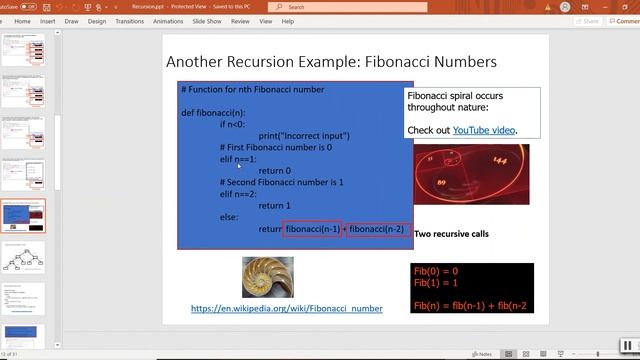 Java Video Lecture 10 Addendum - Recursion with Python Examples смотреть онлайн