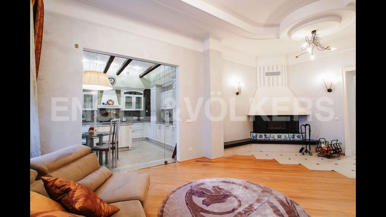 Engel & Völkers: элитные квартиры в СПБ - элегантный ретро-стиль в современном прочтении смотреть онлайн