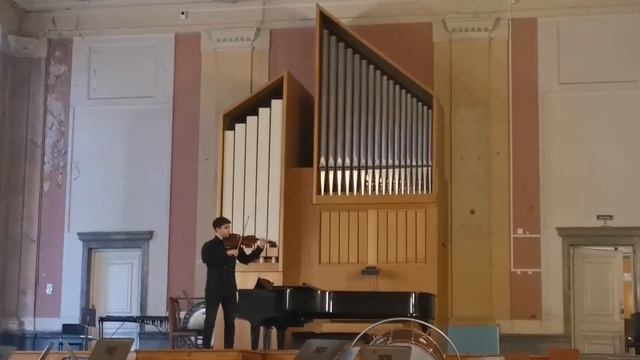 Бах. Сюита 5 для виолончели соло Прелюдия. Вьетан каприс для альта соло "Посвящение Паганини" смотреть онлайн