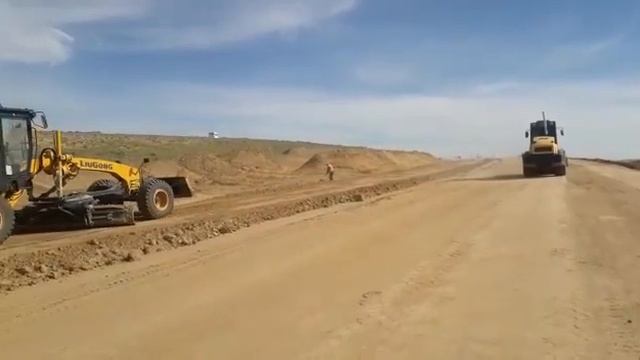 Устройство земляного полотна. ПК 112+00 - 114+00. Дата 05.05.2020 г.