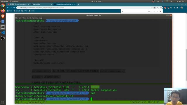 Linux 教學 - 開機自動啟動 docker / compose смотреть онлайн