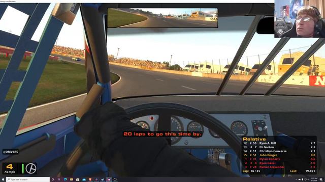 iRacing NASCAR Legends at North Wilkesboro 6/5/20. смотреть онлайн