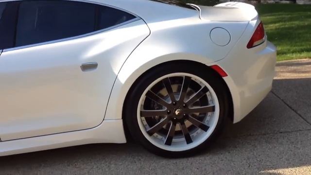 Fisker Karma Body Kit - Reserve by CEC with 22" Forgiato Wheels - WOJO смотреть онлайн