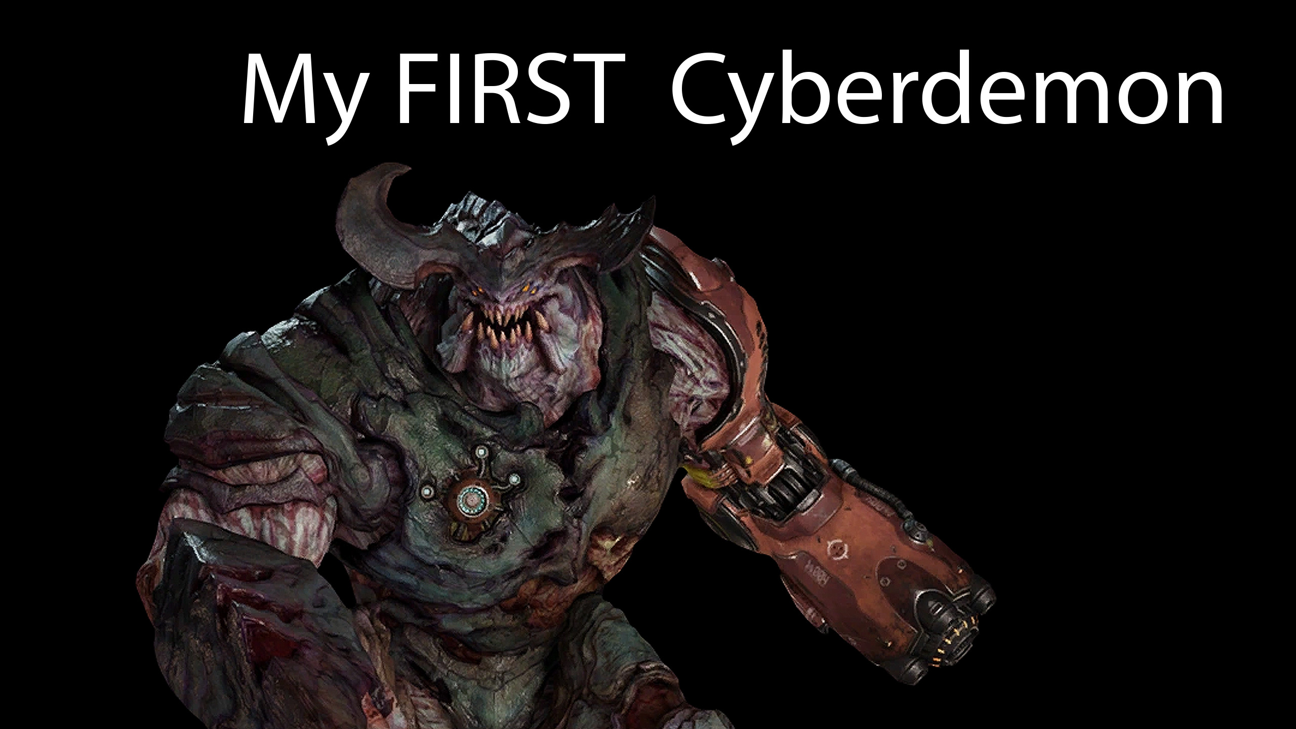 DOOM (2016) - Cyberdemon BOSS FIGHT - без комментариев смотреть онлайн