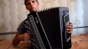 «Эх, дороги, пыль да туман...» на баяне