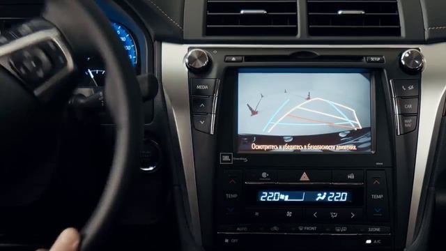 Камера заднего вида с динамической разметкой смотреть онлайн