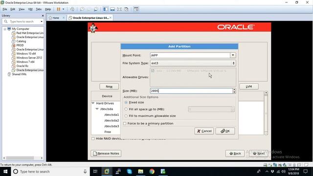 Oracle enterprise linux installation смотреть онлайн