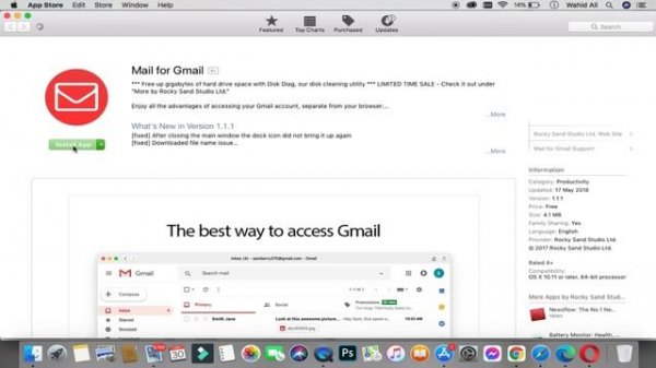 How to Install Gmail App on Mac